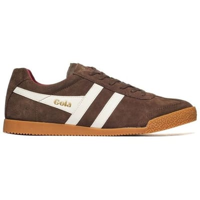 Gola Harrier - Herensneaker - Otter-Off-White-Dep-Red