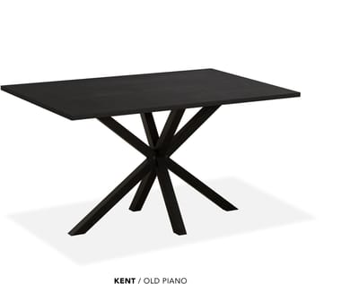 Maxfurn - Eettafel | Zeer krasvast | Kleur: Old piano| Afmeting 138x85cm