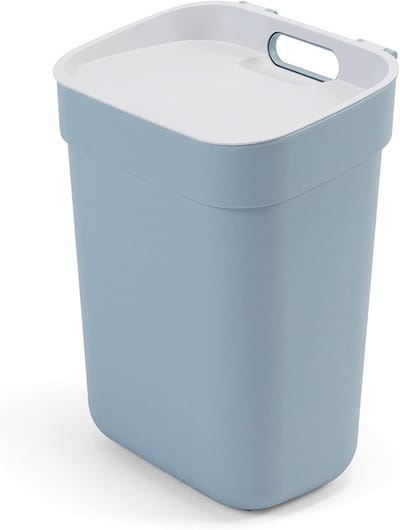 Afvalemmer voor Sorteren - 10 L - Ideaal voor Onder de Gootsteen - Keuken, Badkamer en Bijkeuken - 100% Gerecycled - Blauw