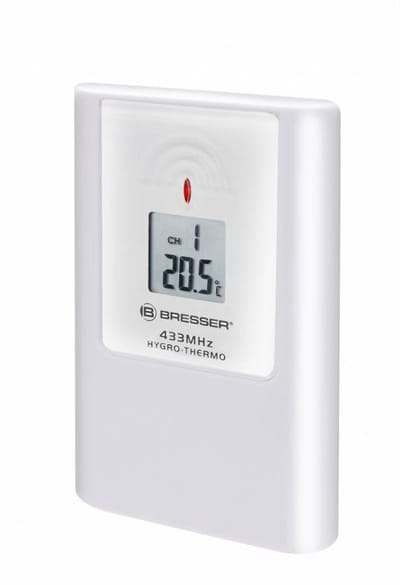 Bresser Thermo- en Hygrosensor - Voor Binnen en Buiten - Compatible met Diverse Bresser Weerstations