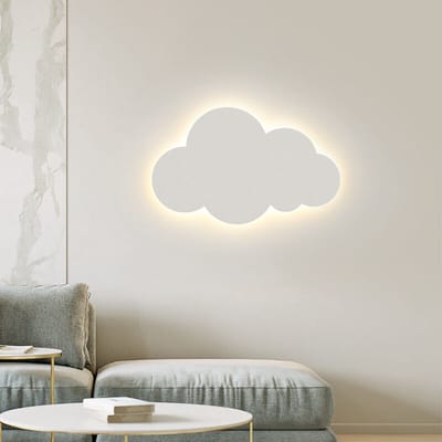 Moderne wandlamp binnen - Acryl lampenkap, ingebouwde LED-verlichting - driekleurige lichtwisseling