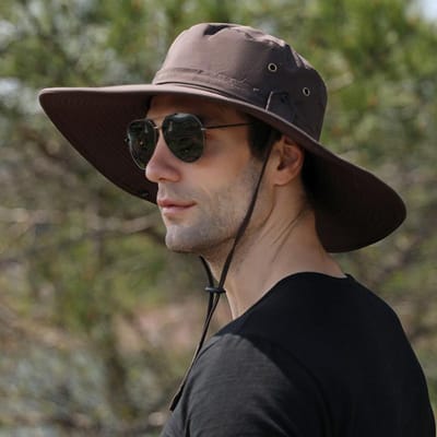 Mannen 15 CM Grote Brede Rand Vissershoed Outdoor Waterdichte Zonnehoed Bergbeklimmen Cap Mode Hoed Vissen Hoeden Unisex