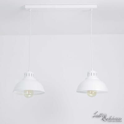 Licht-Erlebnisse - Sven - Hanglamp - E27 - van - Metaal - in - wit