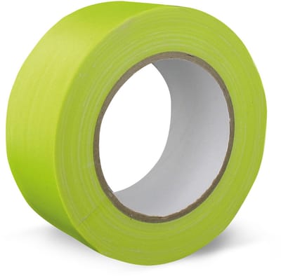 Ducttape Fluoriserend 38mm - 25M - Geel
