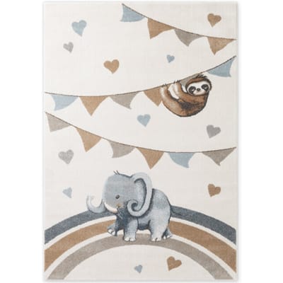 Villeroy & Boch Boho kids kinder vloerkleed olifant rainbow party