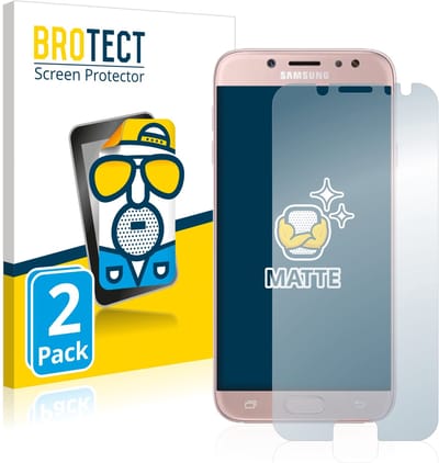BROTECT - Screenprotector voor Samsung Galaxy J7 / J7 Pro (2017) - Folie Beschermfolie matte 2 Stuks