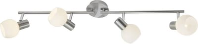 Brilliant Tiara Oppervlak-spotverlichting Chroom, Nikkel, Wit E14 40 W