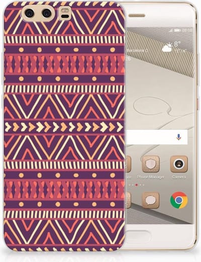 Huawei P10 Plus TPU bumper Aztec Paars