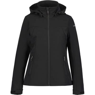 ICEPEAK BRENHAM Vrouwen Outdoorjas ZWART