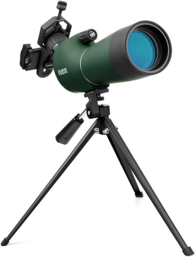 QIN® Monokijkers - Verrekijker - Monoculair met Statief - Groen - 33cm x 18cm x 9cm