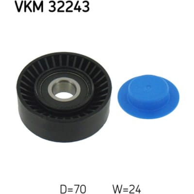 Rondsel/geleiderpoelie, V-riem SKF VKM 32243