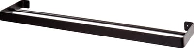 WOOOD Hanna Handdoekenrek - Metaal - Zwart - 3x60x12.5