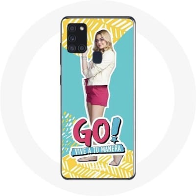 Samsung Galaxy A21S Hoesje Streef je dromen na Agustina Go! Leef op jouw manier