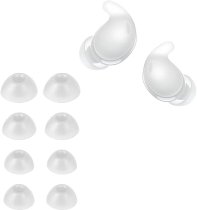 kwmobile 8x Reserve covers voor oordopjes geschikt voor Sony LinkBuds Fit WF-LS910N - 4 maten - Silicone dopjes voor in-ear headphones