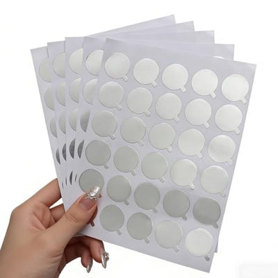 Dailygoods- Wimper Plakhouder 600 Stuks - Wegwerp Kleefpad - Lijm Stickers - Wimperverlenging - Zacht en Herbruikbaar - 2,3 cm - Wimperlijmhouder