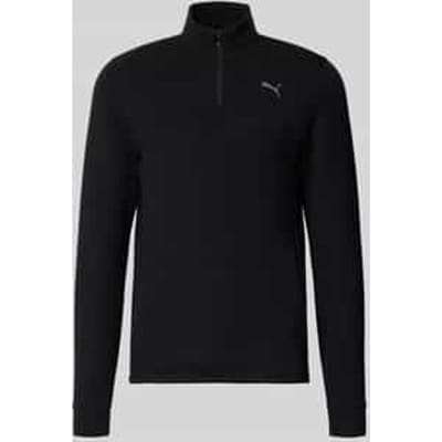 sweatshirt met labeldetail Model 'CLOUDSPUN'