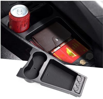 Dailygoods - Opbergdoos voor Armsteun - Compatibel met Toyota Prius XV30 (2009-2014)