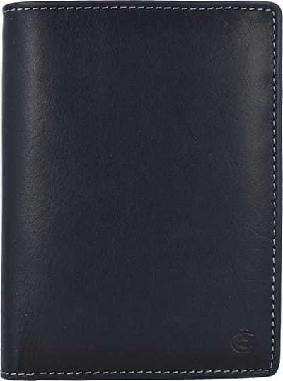 Esquire Esquire Dallas Portemonnee Leer 9,5 cm - Jongens - Staand formaat - schwarz