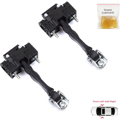 EDP1312-1 2 Pièces Butée de Charnière de Porte Avant Limiteur de Sangle pour Citroen Berlingo Doblo Combo Partner Rifter K9 ProAce 9819015380