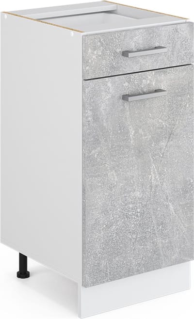 Vicco R-Line Universele onderkast – 40 cm met lade, zonder werkblad Beton