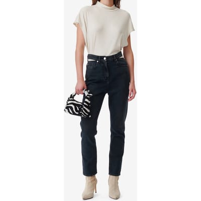 IRO Paris Touro Trouser Blue Black Used Size: 25 | Straight Outlet | Dames | Blauw