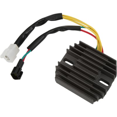 Régulateur Redresseur de Moto 12V 5 Fils Remplacement pour Suzuki DR Z400SM 2005‑2017 2019 black