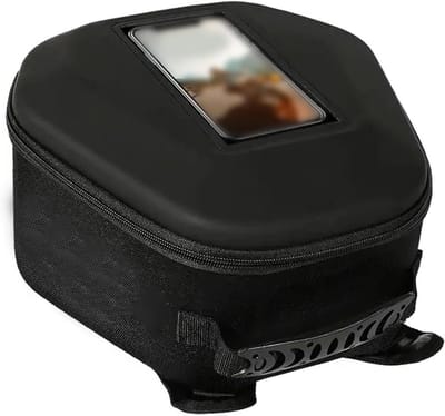 Motorfiets Tanktas - Zadeltas Motortas - Reizen Opslag - Sterke Magnetische Bevestiging - Ruime Inhoud - Zwart