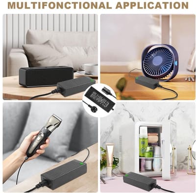 naar DC-adapter, converter, 5 A, 60 W, 240 V naar 12 V, voedingsadapter, transformator, 12 V, 220 V, transformator, elektrische converter, voor sigarettenaansteker, koelkast