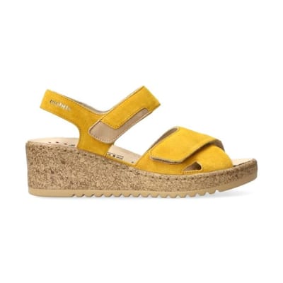 Mephisto Mobils Noor - dames sandaal - Geel - maat 36 (EU) 3.5 (UK)
