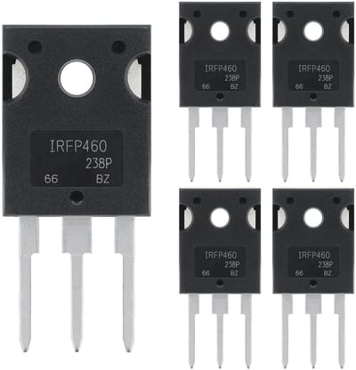MOSFET Transistors - Halfgeleiderproducten N-kanaal - Elektronica Reparatie - 500V 20A Specificaties - TO-247 Pakket - Niet gespecificeerd
