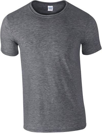 Gildan Softstyle® Euro Fit Adult T-shirt GI6400 - Dark Heather - XXL
