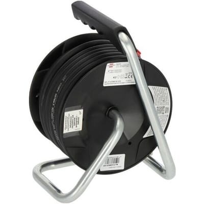 Brennenstuhl 9123020115 Kabelhaspel 12 m Zwart