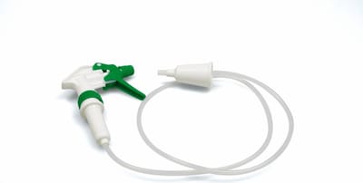 Spray-Tube 120 cm + Tex-Spray wit/groen