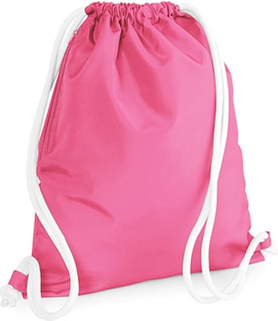 Icon Gymsac Sporttas BagBase - 11 Liter True Pink