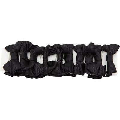 Red Horse Invlechtstrikjes Zwart 20 Stuks 2,5 Cm