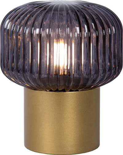 Lucide JANY - Tafellamp - Ø 16 cm - 1xE14 - Mat Goud / Messing