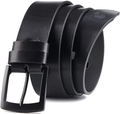 Peterson Heren leren riem PTN SSK-3-95 ZWART