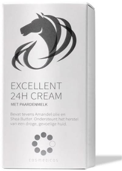 COSMEDICOS - Excellent 24H Cream - Met paardenmelk - Bevat Amandel Olie en Shea Butter