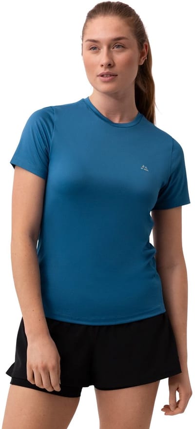 DANISH ENDURANCE Sport T-Shirt - Workout & Sport Top - Lichtgewicht - Ronde Hals - voor Vrouwen - Lichtblauw - Maat S