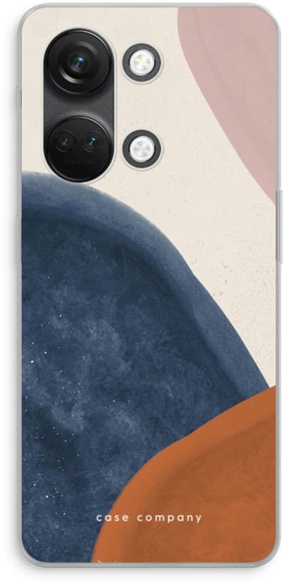 Case Company® - Hoesje geschikt voor OnePlus Nord 3 hoesje - Geo #1 - Soft Cover Telefoonhoesje - Bescherming aan alle Kanten en Schermrand