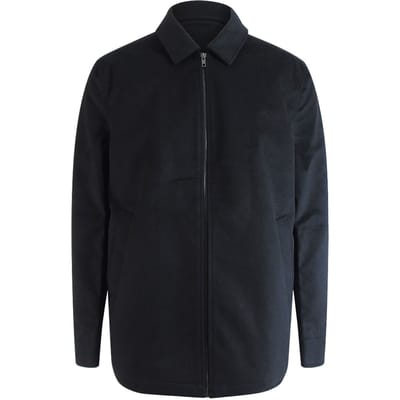 Aquascutum Active Wool Active Coach Zwarte Jas