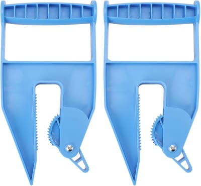 Vloermatten Sets - Rubberen Handgrepen - Sporten Thuis - Gebogen Klauwen Ontwerp - 24x13x7cm