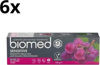 Splat Biomed Sensitive Tandpasta – 6 x 100 ml - Voordeelverpakking