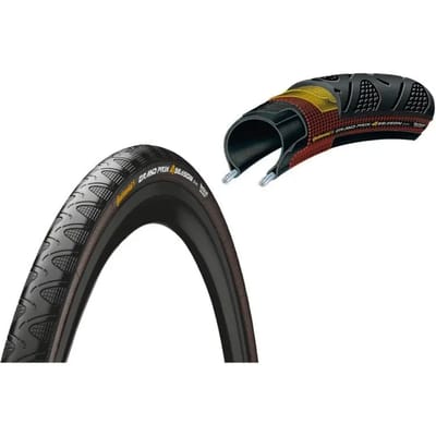 Continental Grand Prix 4S 25-622 - buitenband racefiets - vouwband - zwart