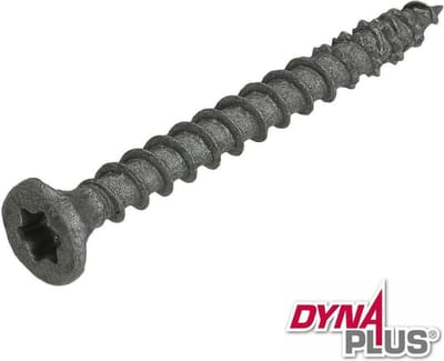 Dynaplus - Unischroeven - Torx 25 platkop - 4,5 x 35mm - AR-Coating - Voldraad (200 stuks)