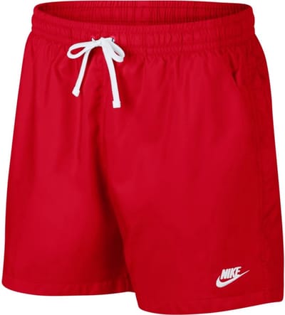 Nike Nsw Ce Short Wvn Flow Sportbroek Heren - Rood - Maat XS