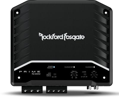 Rockford Fosgate R2-200X2 2 kanaals / mono Auto versterker