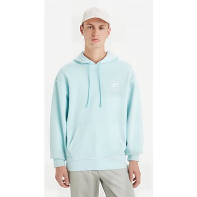 Levi's Relaxed Jeans Hoodie Blue Maat: XS | Hoodies Outlet | Heren | Blauw