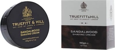 Truefitt & Hill scheercreme - Sandalwood - 190gram