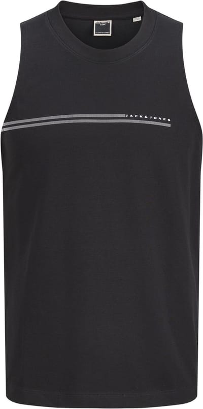 JACK&JONES CORE - JCOFUSION CHEST BRAND SLEVELESS TEE CREW Heren T-shirt